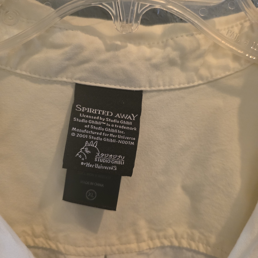 Light Yellow Spirited Away Button Down - image 3